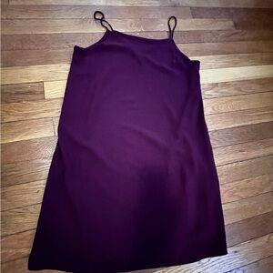 Spaghetti strap shift dress